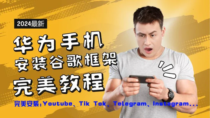 图片[1]-华为手机安装谷歌框架完美教程，开启你的Tiktok，油管，Tg，Instagra之路-蛙蛙资源网